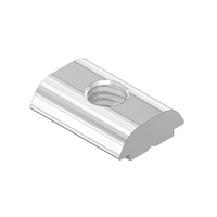 MODULAR SOLUTIONS ZINC PLATED FASTENER&lt;br&gt;M6 LONG RECTANGLE NUT